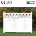 Plastic wood fence garden panel with cheap price